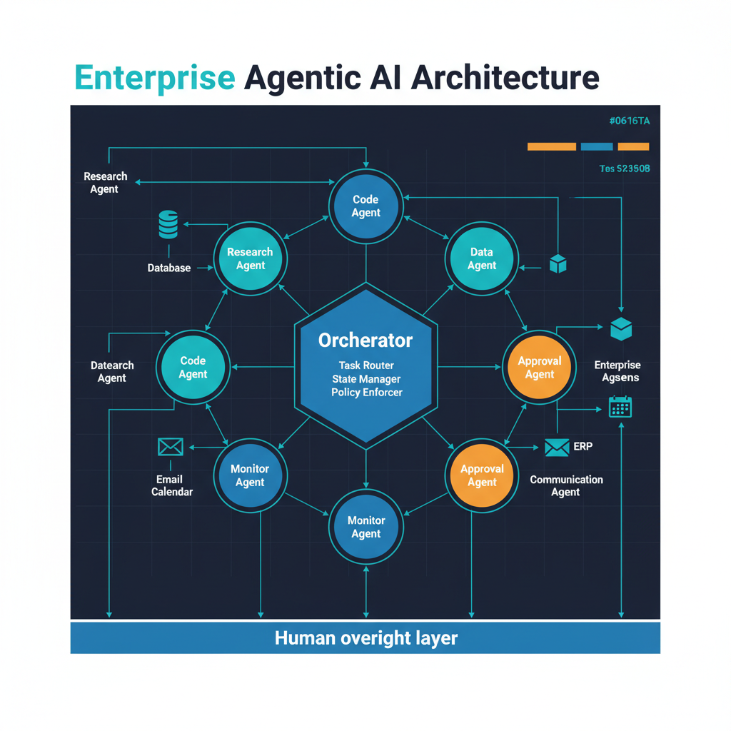 Agentic AI architecture: multi-agent orchestration in enterprise