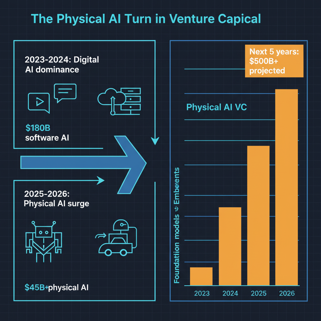 Physical AI investment shift: from digital to embodied intelligence