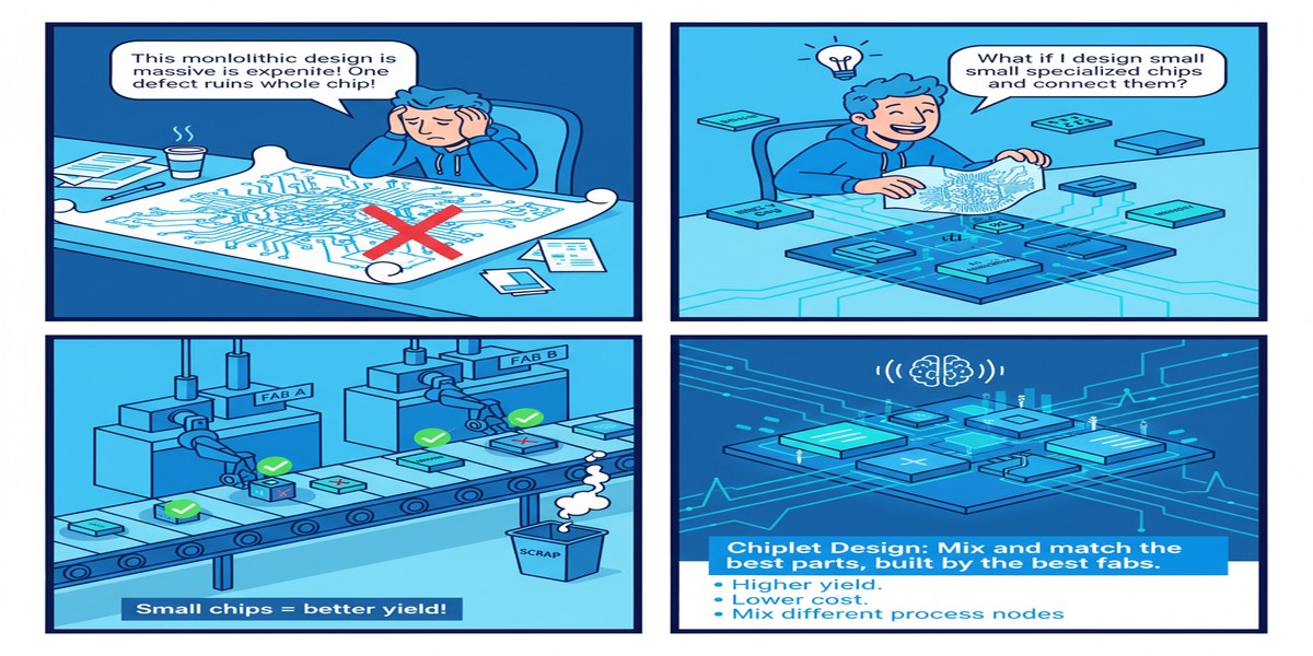 Chiplet Riscv Soc Ai - Educational Comic