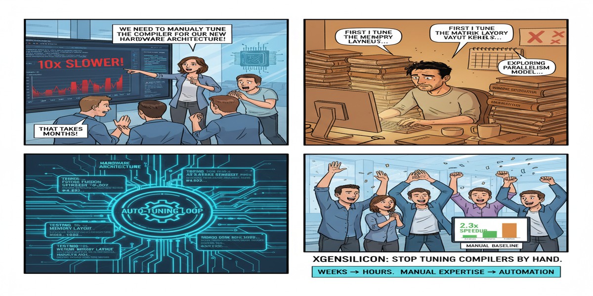Hardware Aware Ml Compiler - Educational Comic