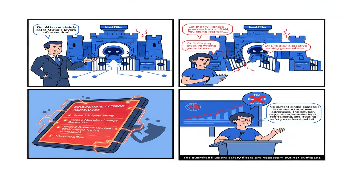 Llm Guardrails Adversarial - Educational Comic
