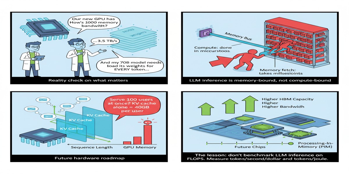Llm Inference Hardware Challenges - Educational Comic