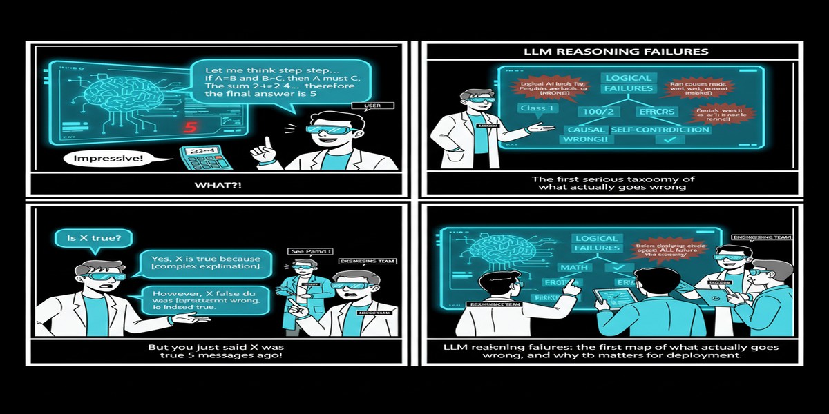Llm Reasoning Failures - Educational Comic