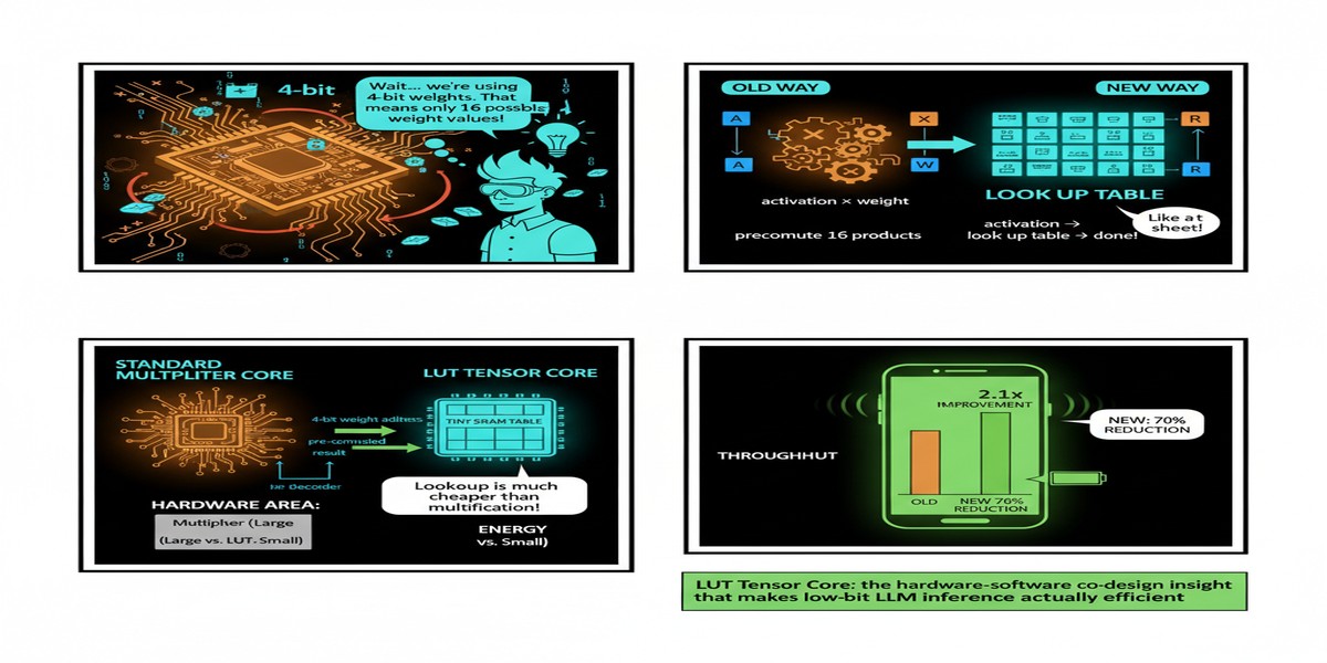 Lut Tensor Core Llm - Educational Comic
