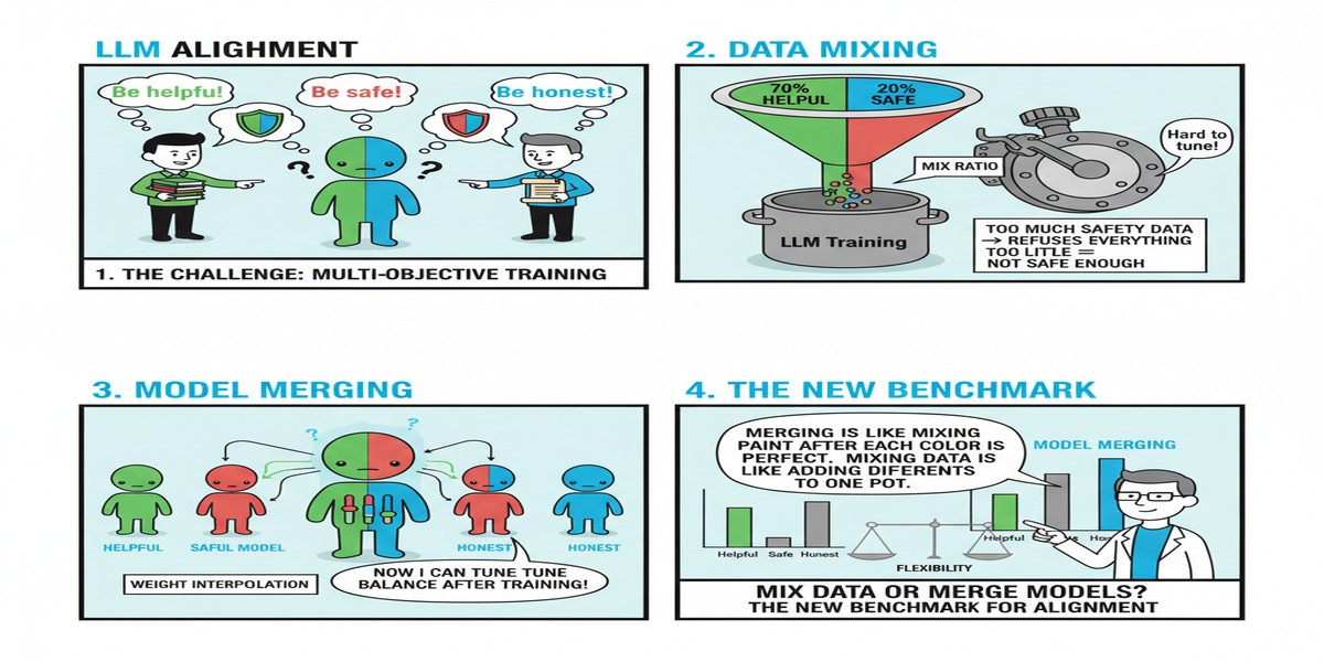 Mix Data Merge Models Alignment - Educational Comic