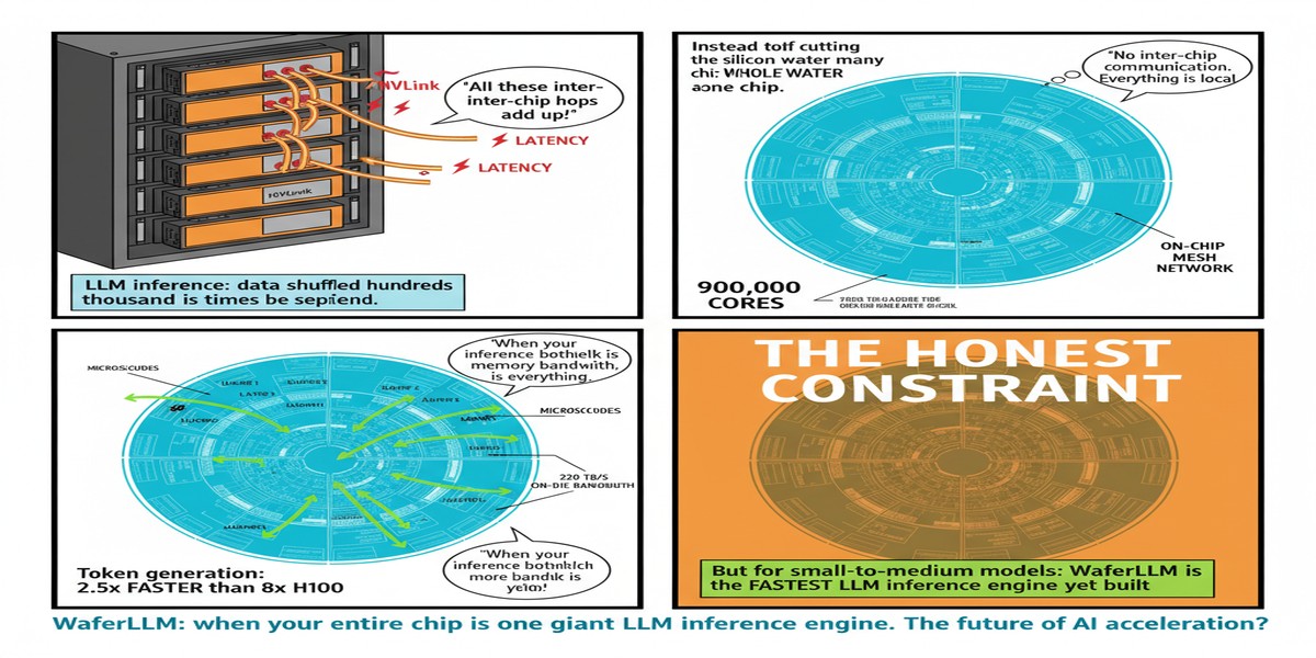 Waferllm Wafer Scale Inference - Educational Comic