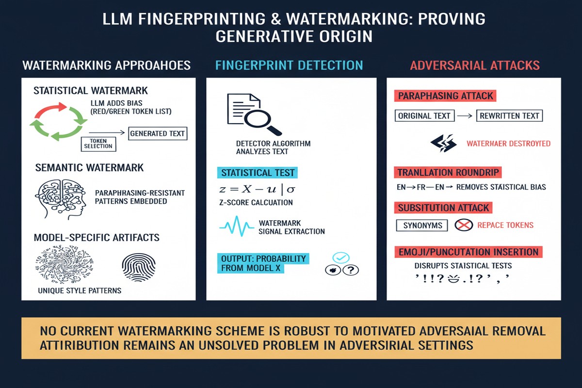 Llm Fingerprints Adversarial - Architecture Diagram