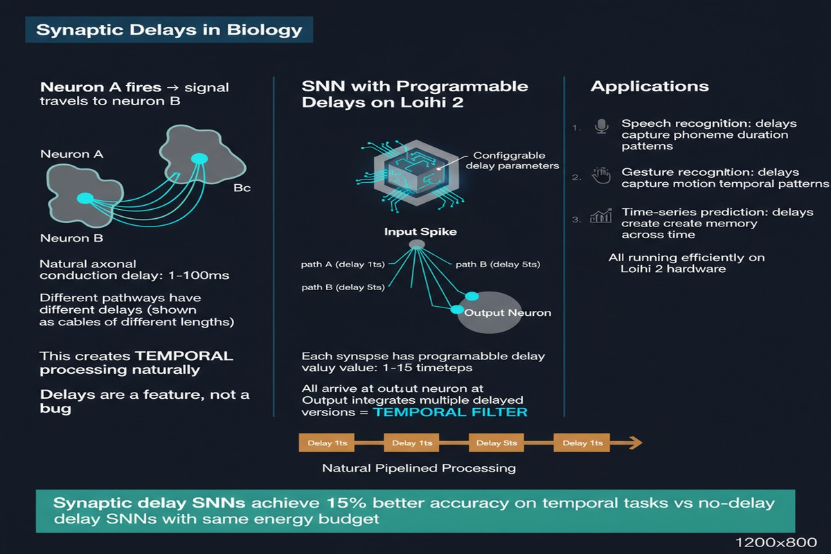 Snn Synaptic Delays Pipeline - Architecture Diagram