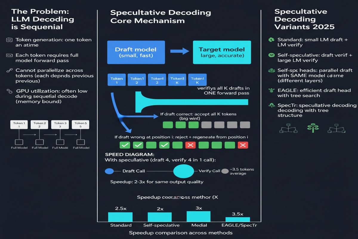 Speculative Decoding Survey - Architecture Diagram