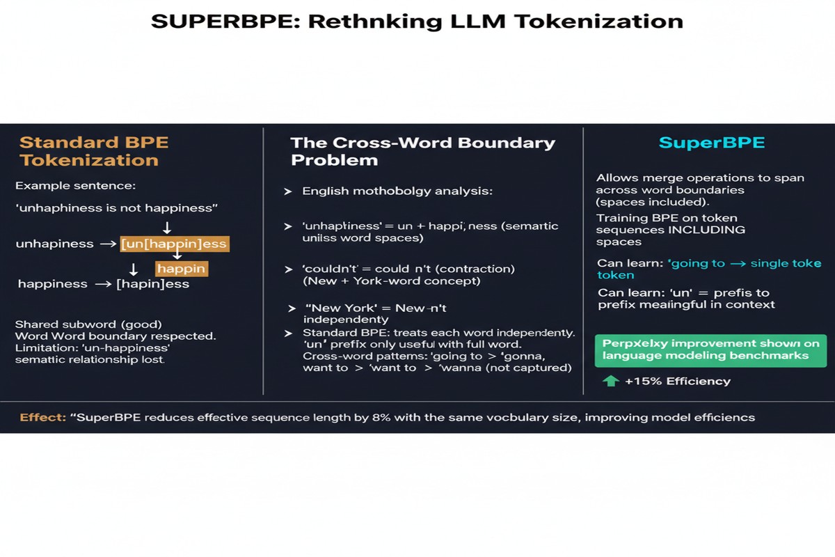 Superbpe Cross Word Tokenization - Architecture Diagram
